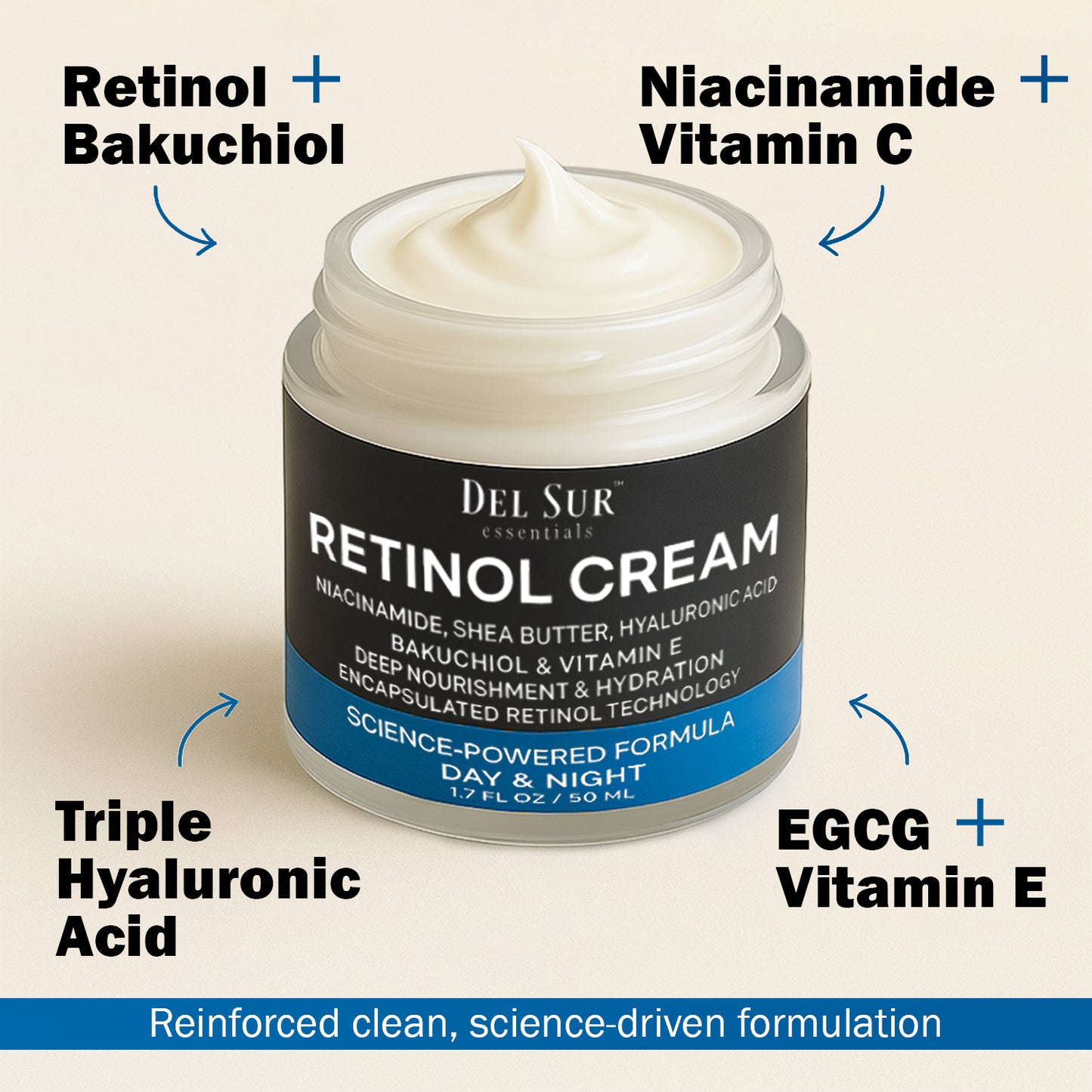 Del Sur Retinol Cream (1.7 fl oz)