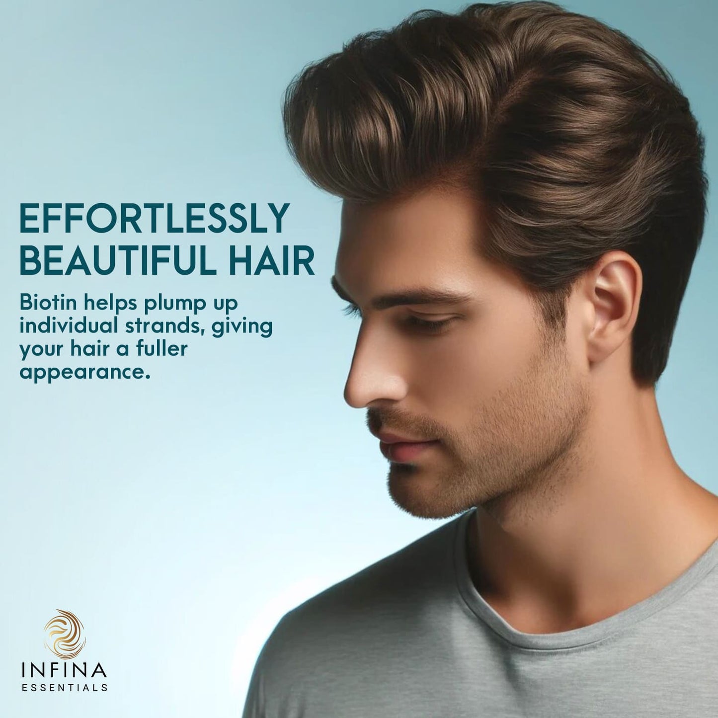 Biotin Shampoo and Conditioner 2 in 1 (16 fl oz)