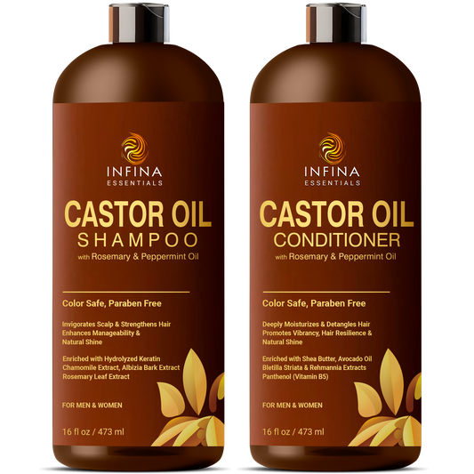 Castor Oil Shampoo and Conditioner (16 fl oz)