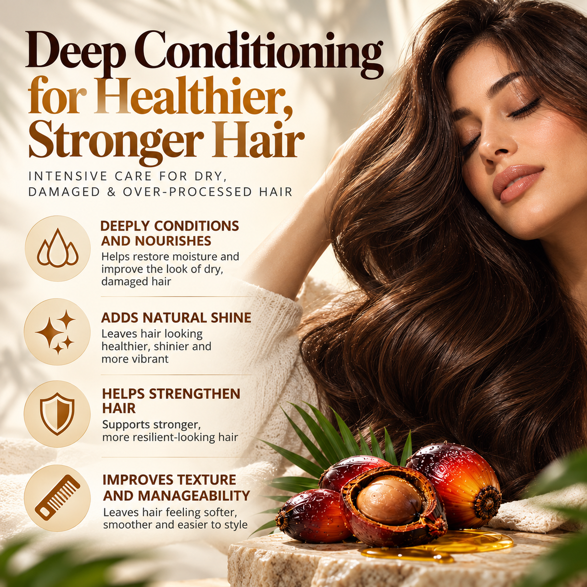 Batana Oil Hair Mask (8floz)
