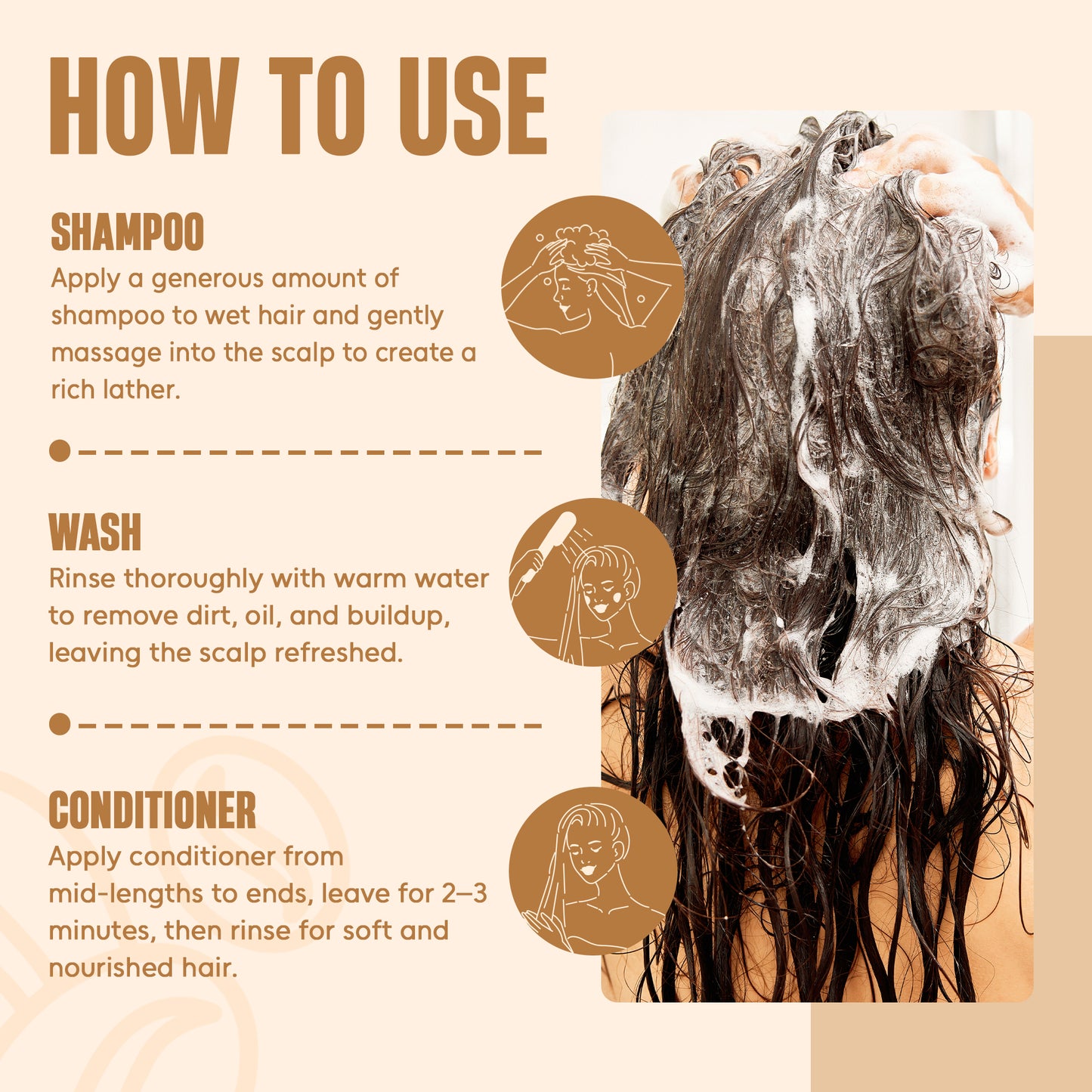 Biotin & Caffeine Shampoo & Conditioner Set with Batana Oil (16 floz)