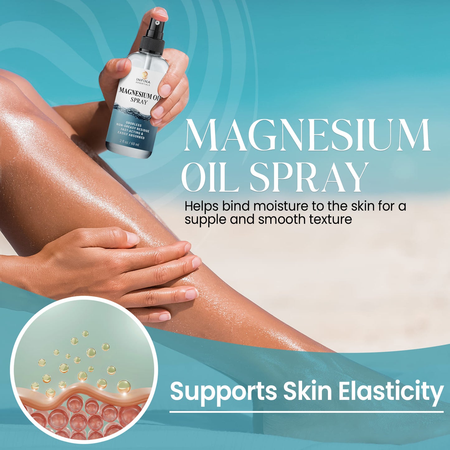 Pure Magnesium Oil Spray (2 fl oz)