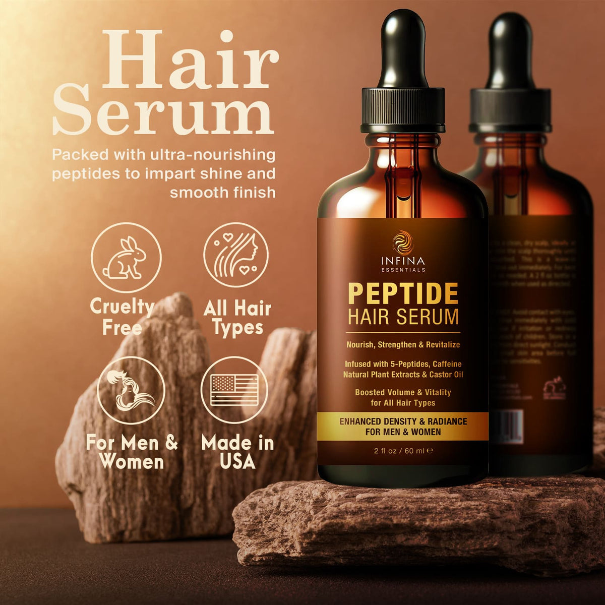 Peptide Hair Serum (2 fl oz)