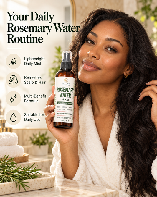 Rosemary Water Hair Spray (8floz)