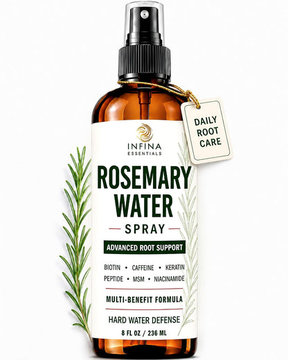 Rosemary Water Hair Spray (8floz)