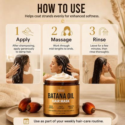 Batana Oil Hair Mask (8floz)