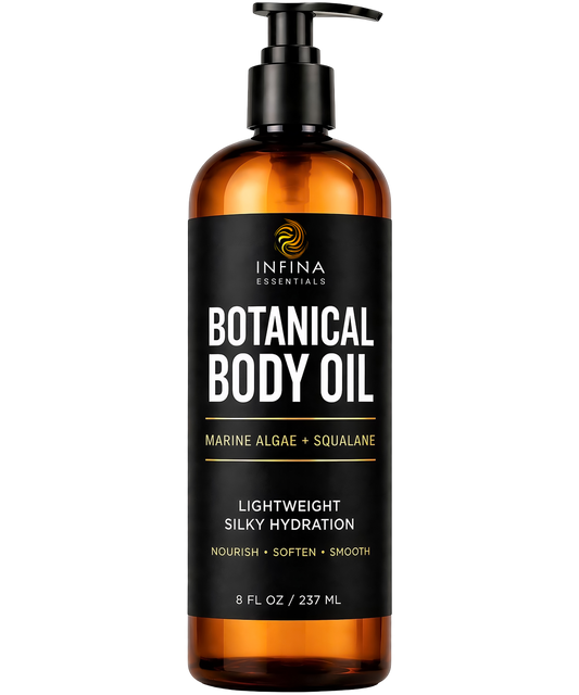 Botanical Body Oil for Dry Skin (8floz)
