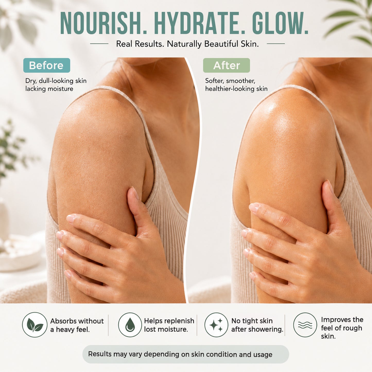 Botanical Body Oil for Dry Skin (8floz)