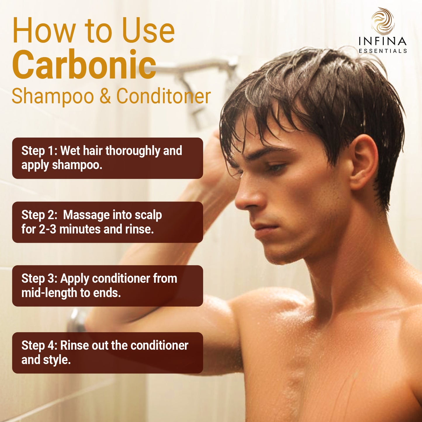 Carbonic Acid Shampoo & Conditioner (16 fl oz)