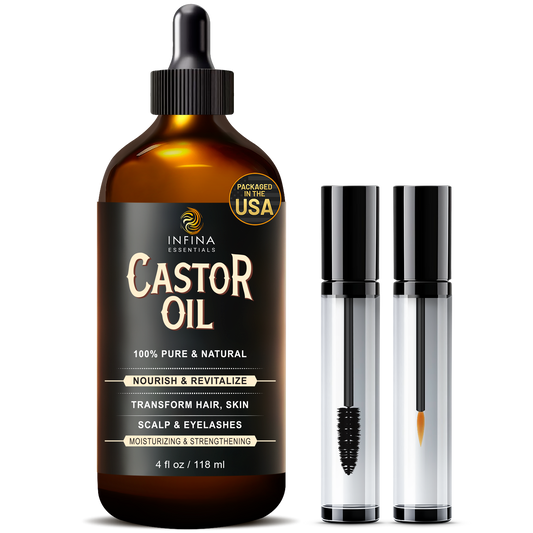 Castor Oil Cold Pressed Unrefined (4 fl oz)