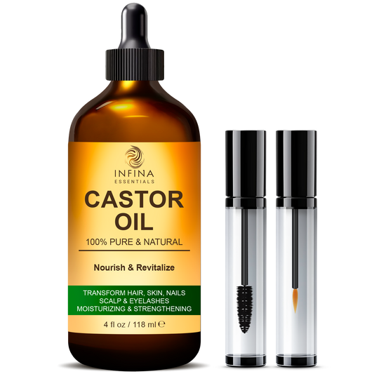 Castor Oil Cold Pressed Unrefined (4 fl oz)