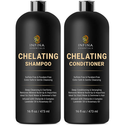 Chelating Shampoo and Conditioner Set (16 fl oz)