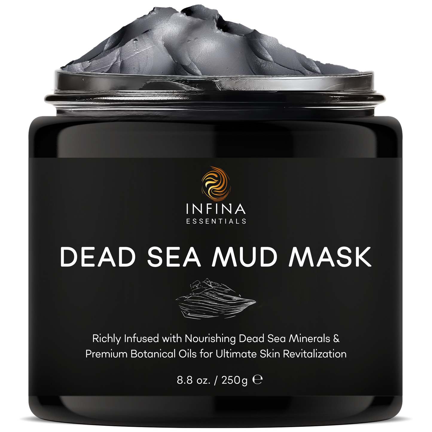 Dead Sea Mud Mask for Face & Body (8.8 fl oz )