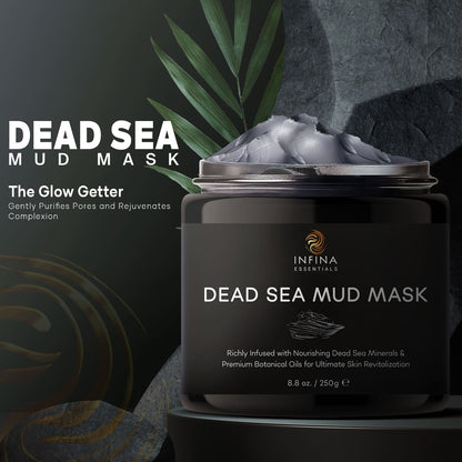 Dead Sea Mud Mask for Face & Body (8.8 fl oz )