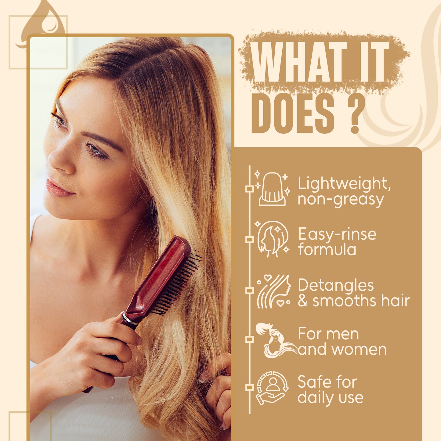 Keratin & Bamboo Shampoo and Conditioner with Batana Oil (16 floz)