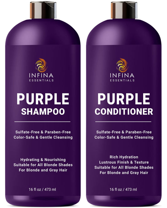 Purple Shampoo & Conditioner (16 fl oz)