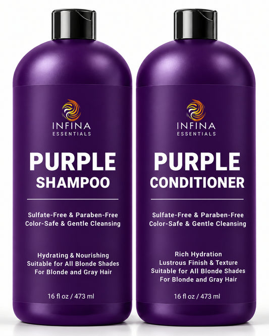 Purple Shampoo & Conditioner (16 fl oz)
