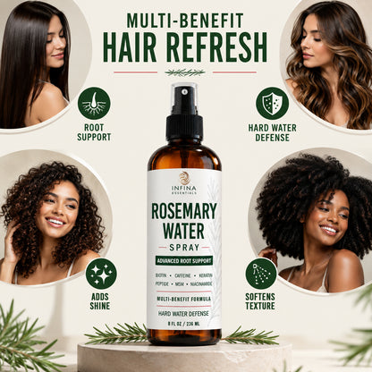 Rosemary Water Hair Spray (8floz)