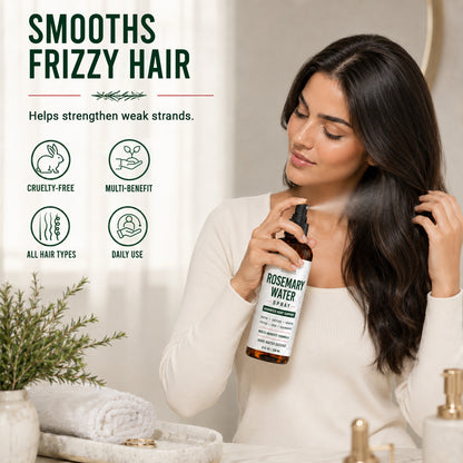 Rosemary Water Hair Spray (8floz)