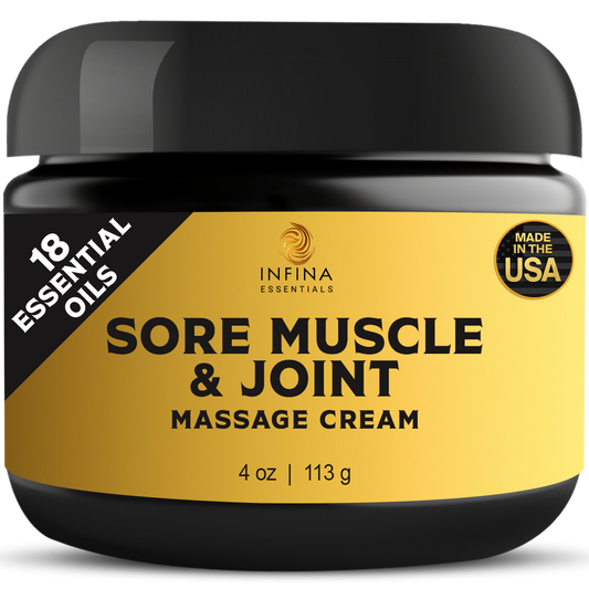 Sore Muscle & Joint Massage Cream (4 fl oz)