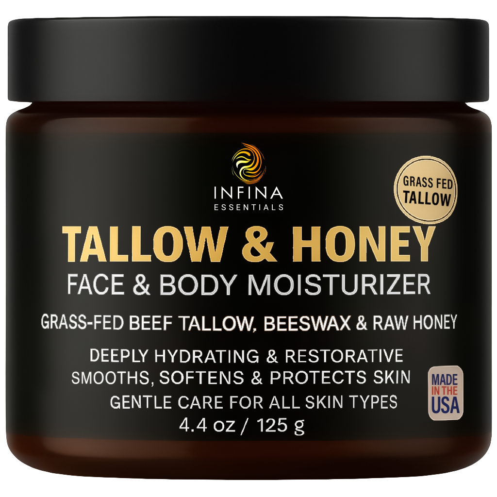 Tallow and Honey Face and Body Moisturizer (4.4floz )