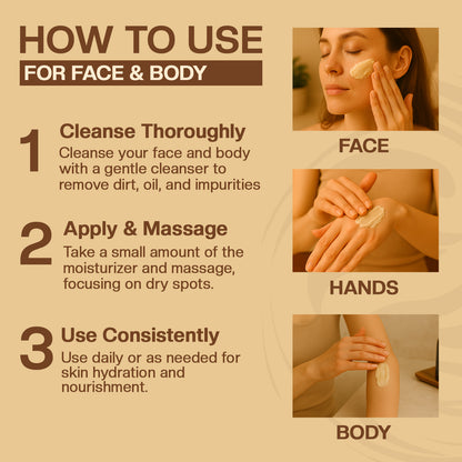 Tallow and Honey Face and Body Moisturizer (4.4floz )